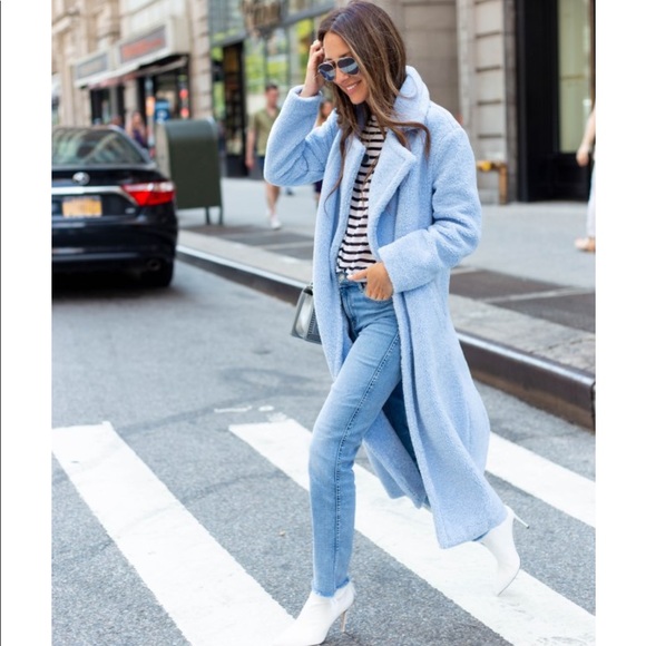 something navy blue coat